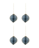 Alsta julgransdekoration, 4-pack - light blue