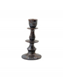 Lucca ljusstake, H17,5 cm - black