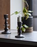 Lucca ljusstake, H12 cm - black