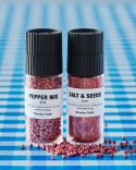 Nicolas Vahé Ruby salt & seeds / pepper-mix, gift-box