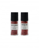 Nicolas Vahé Ruby salt & seeds / pepper-mix, gift-box