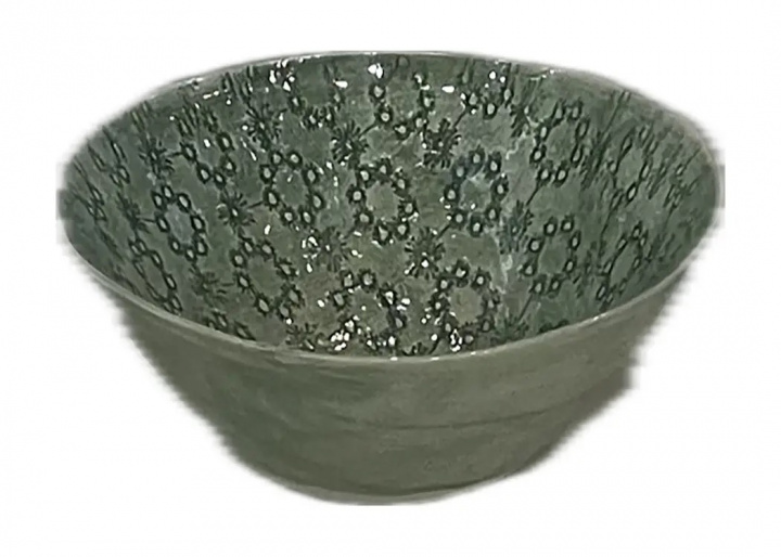 Pudding skål Ø 15 cm - dark green i gruppen Inredning / Kök & Dukning / Fat, Tallrikar & Skålar hos Sommarboden i Höllviken AB (90010018-WW)