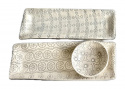 Sushi fat 27 x 9 cm - warm grey