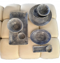 Sushi fat 27 x 9 cm - dark blue