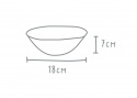 Skål Ø 18 cm - pimento