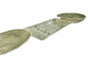 Serveringsfat 52 x 28 cm - dark green