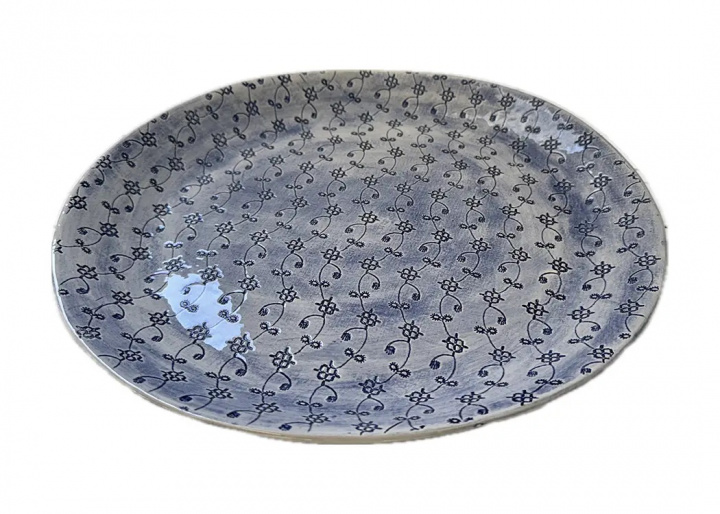 Kakfat Ø 36 cm - dark blue i gruppen Inredning / Kök & Dukning / Fat, Tallrikar & Skålar hos Sommarboden i Höllviken AB (90010597-WW)