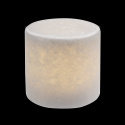 Marble ljus, L - white silk matt