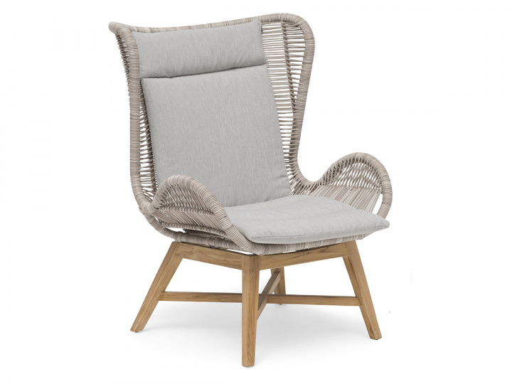 Himmelsnäs vilstol - beige i gruppen Utemöbler / Loungemöbler / Loungemoduler / Fåtöljer - Loungemoduler hos Sommarboden i Höllviken AB (993011)