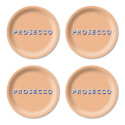 Prosecco glasunderlägg Ø 11 cm - peach