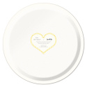 Spritz bricka Ø 39 cm - yellow
