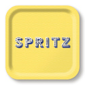 Spritz bricka 20x20 cm - yellow