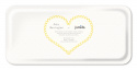 Sauvignon bricka 32x15 cm - yellow