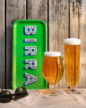 Birra bricka 32x15 cm - grass green