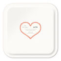 Spritz bricka 32x32 cm - orange
