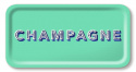 Champagne bricka 43x22 cm - seafoam