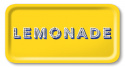 Lemonade bricka 43x22 cm - yellow