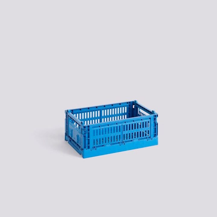 Colour Crate förvaringslåda, S - electric blue i gruppen Inredning / Dekoration / Hyllor & Förvaring hos Sommarboden i Höllviken AB (AB634-A601-AF16)