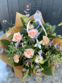 Alla hjärtans dag bukett, mellan - Gratis bud!