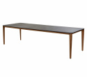 Aspect matbord 280x100 H74 cm - teak/flera bordsskivor