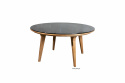 Aspect matbord Ø 144 H74 cm - teak/flera bordsskivor