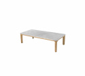 Aspect soffbord 120x60 H31 cm - teak/flera bordsskivor