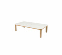 Aspect soffbord 120x60 H31 cm - teak/flera bordsskivor