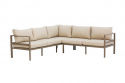 Lenny hörnsoffa exkl. soffbord - khaki/beige