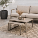Lenny soffbord, 2-pack - khaki