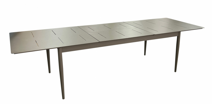 Balboa bord förlängningsbart 240-300x100 H73 cm - taupe i gruppen Utemöbler / Bord / Matbord hos Sommarboden i Höllviken AB (B300-25)