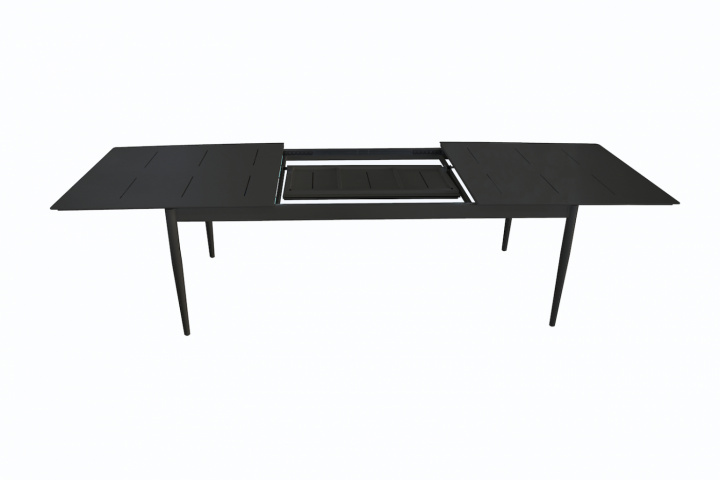 Balboa bord förlängningsbart 240-300x100 H73 cm - svart i gruppen Utemöbler / Bord / Matbord hos Sommarboden i Höllviken AB (B300-8)