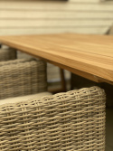Long Island karmstol - natur/beige