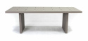 Ove matbord 220x100cm - taupe 