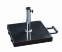 Alicante parasollfot 40 kg - granit svart