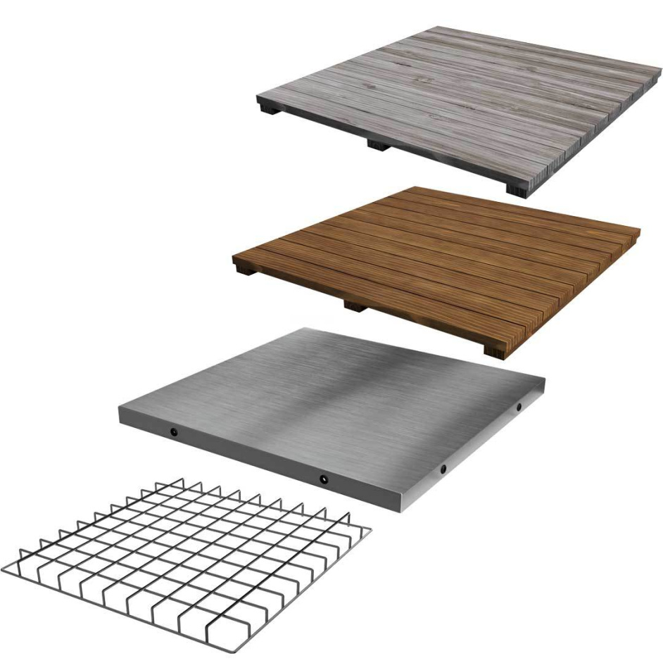 Stainless Steel Grid Insert | Sommarboden