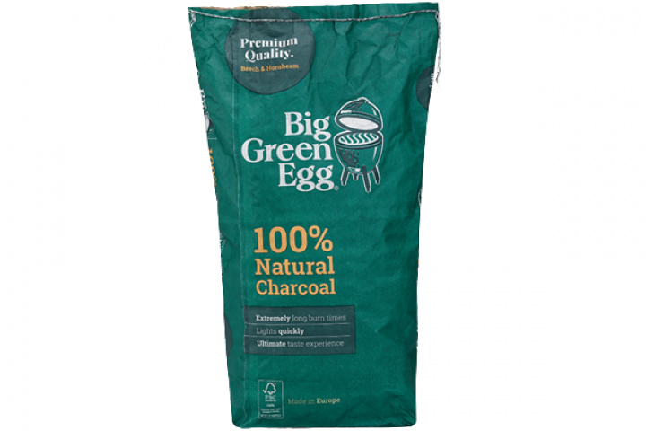 BGE Charcoal 9 kg, 100% naturlig grillkol i gruppen Grillar / Grillar / Keramikgrillar / Tillbehör Big Green Egg hos Sommarboden i Höllviken AB (BGE-666281)