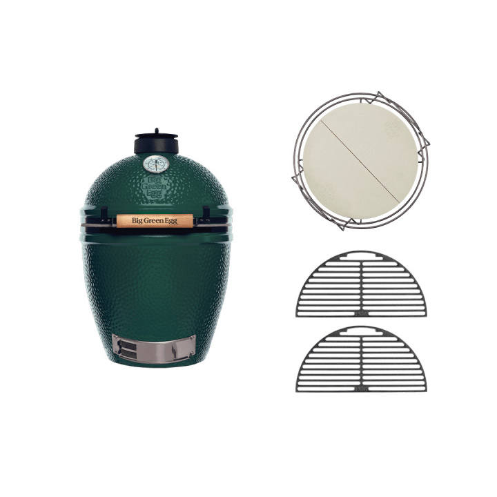 Big Green Egg Large start collection i gruppen Grill / Grillar / Keramikgrillar hos Sommarboden i Höllviken AB (BGE-990300)