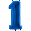 Ballongsiffror blå 0 till 9 inkl. helium-1