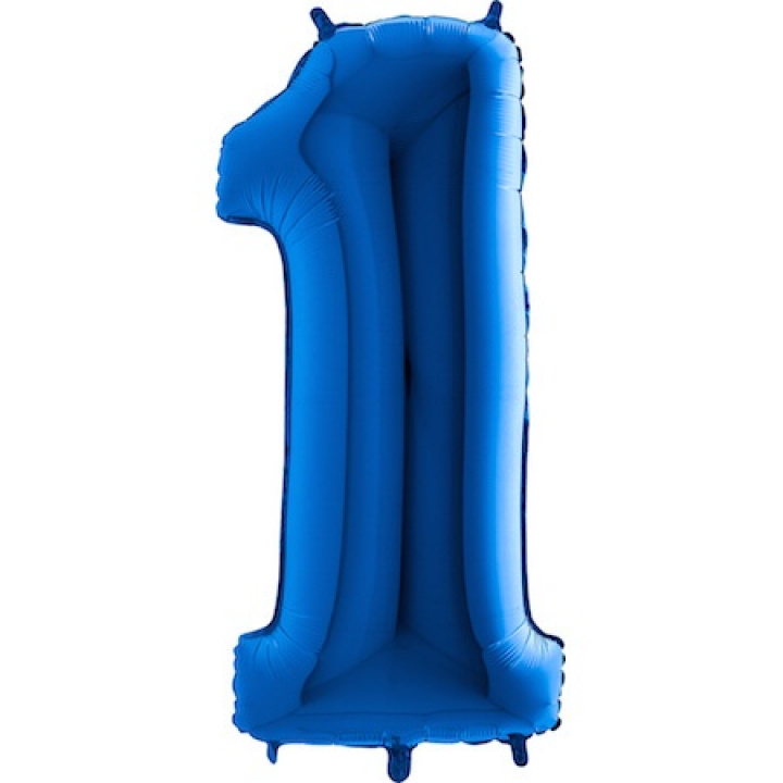 Ballongsiffror blå 0 till 9 inkl. helium-1 i gruppen Presenter / Present till barn hos Sommarboden i Höllviken AB (BK-B09-1)