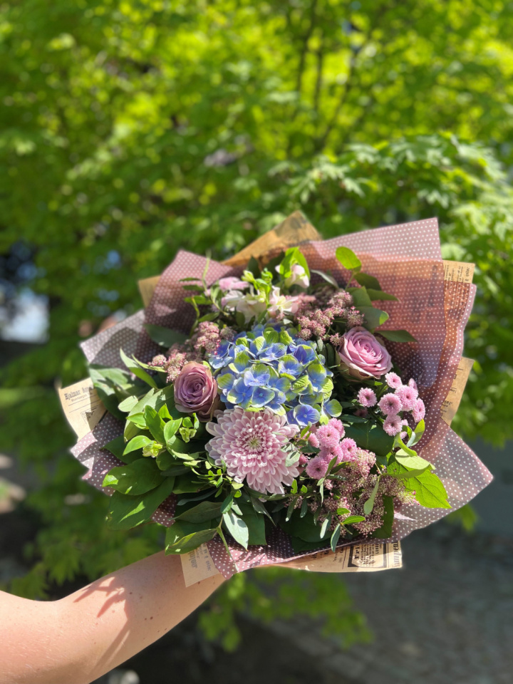 Bukett Höstfägring i gruppen Blommor hos Sommarboden i Höllviken AB (Bukett-hostfagring-SET)