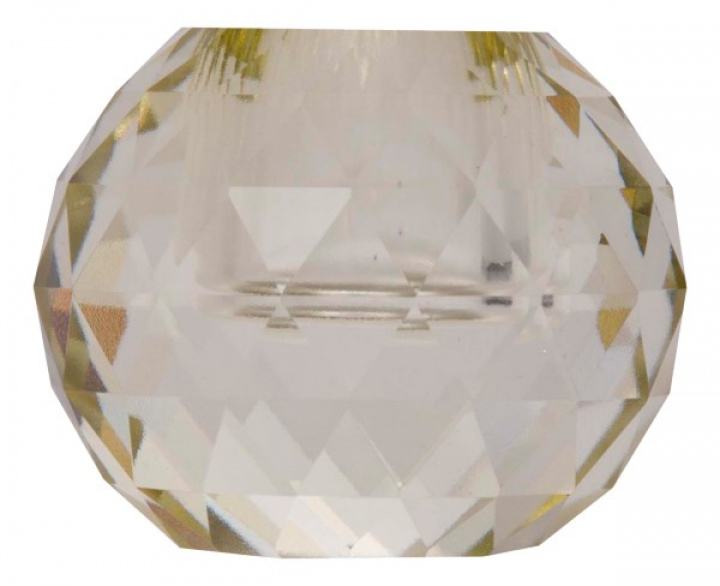 Crystal ljusstake H4,5 cm - smör i gruppen Inredning / Dekoration / Ljushållare & Lyktor hos Sommarboden i Höllviken AB (CB301.954.18)