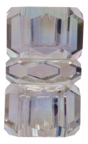 Crystal ljusstake H7,5 cm - regnbåge