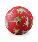 Playground Ball Ø 18 cm - dinosaurs red