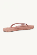 Flip Flops med glitter, fler storlekar - misty rose