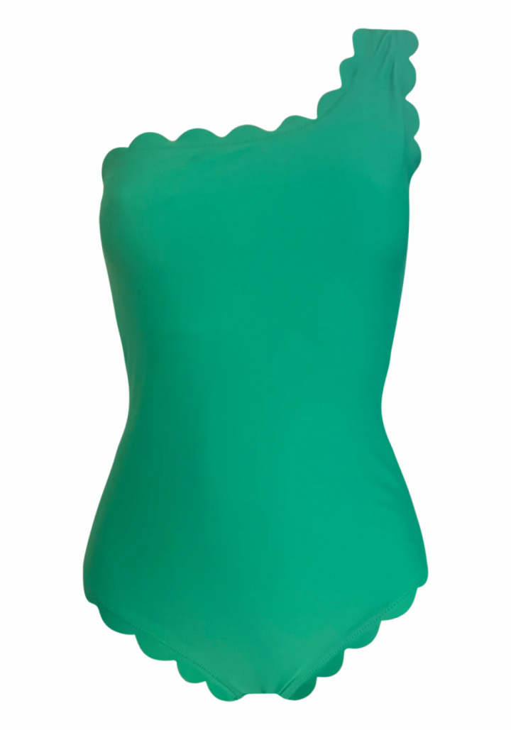 Venus baddräkt, enaxlad - green i gruppen Badkläder / Bikini & Baddräkter hos Sommarboden i Höllviken AB (CLKBL3-OSC315-GREEN)