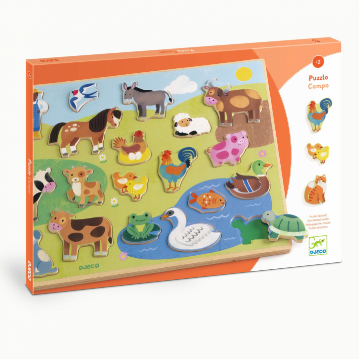 Campo pussel, 22 bitar i gruppen Leksaker / Pussel & Pyssel hos Sommarboden i Höllviken AB (DJ01835)