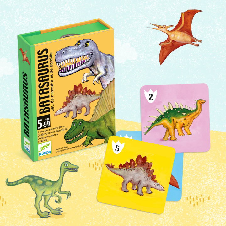 Batasaurus spelkort i gruppen Leksaker / Spel hos Sommarboden i Höllviken AB (DJ05136)