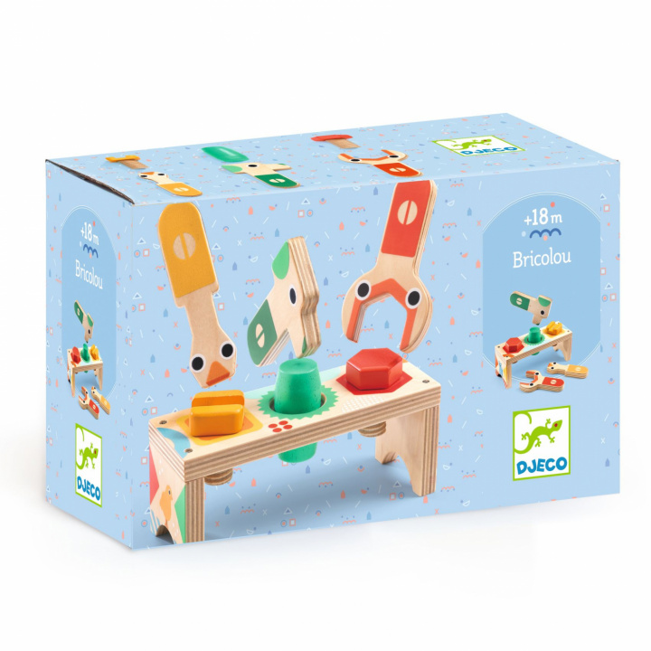 Bricolou verktygsbänk i gruppen Leksaker / Leksaker / 0-2 år hos Sommarboden i Höllviken AB (DJ06418)