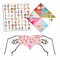 Fortune tellers flower origami-set