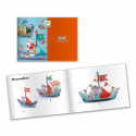 Floating boats origami-set